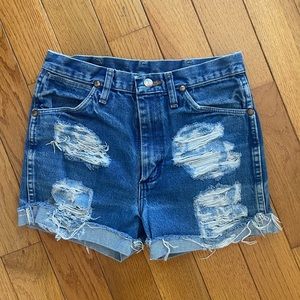 Vintage Wrangler Denim Shorts